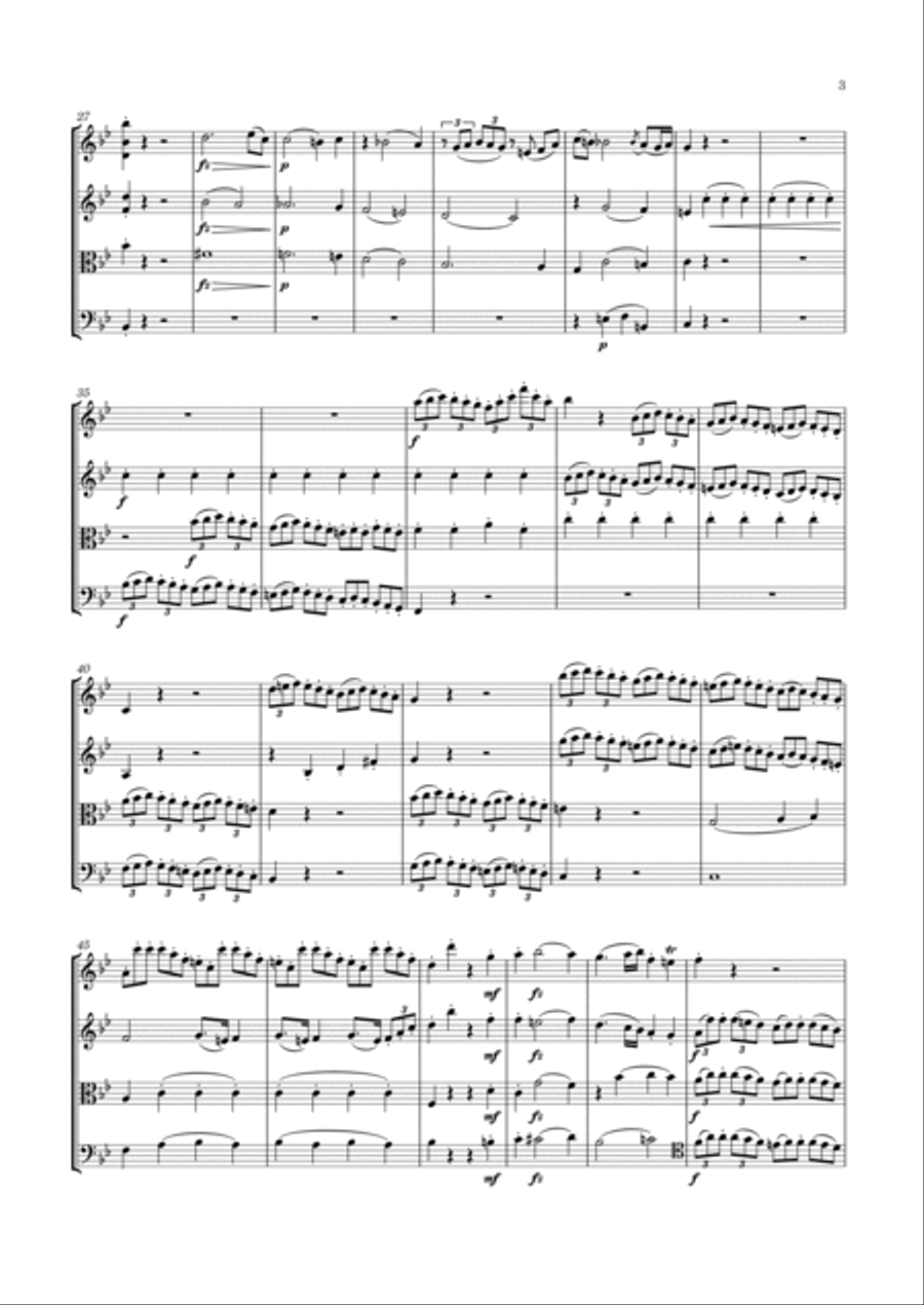 Haydn - String Quartet in B flat major, Hob.III:44 ; Op.50 No.1 · 