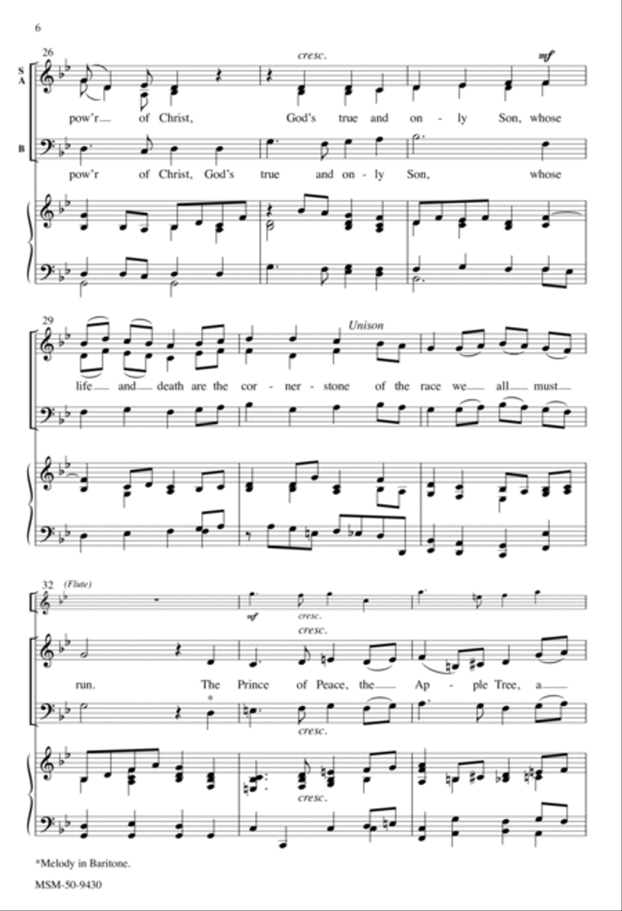 In Praise of the Trinity 3-Part scores gallery preview page 6