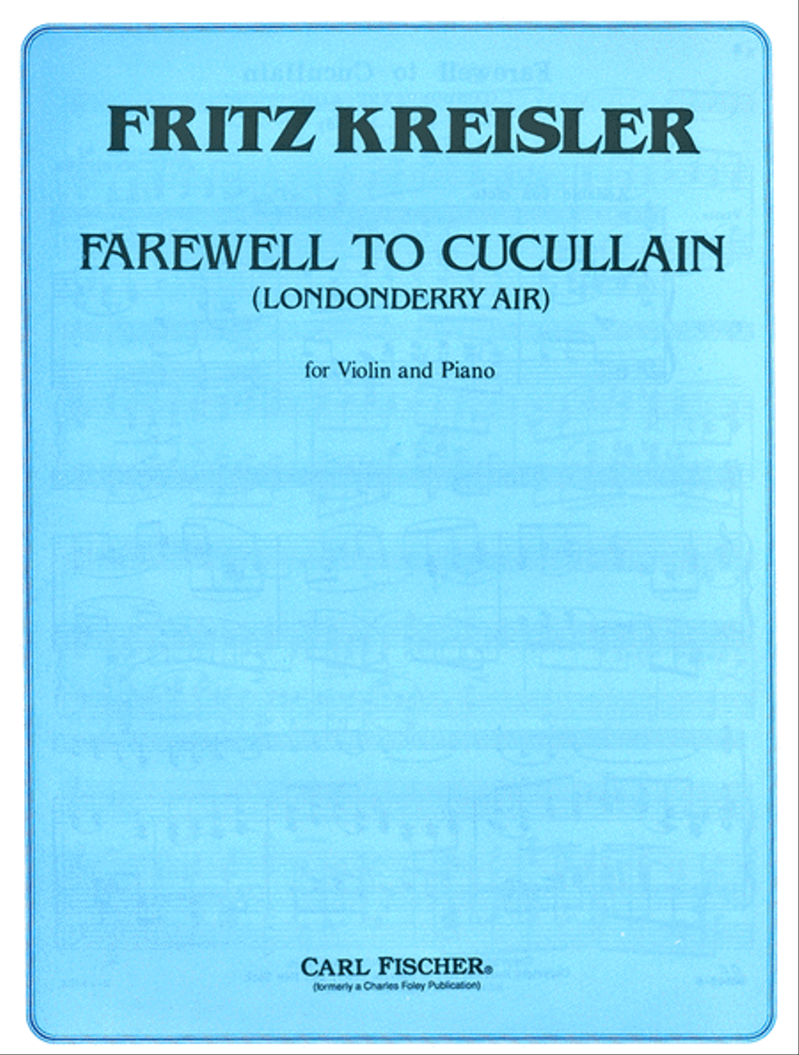 Farewell To Cucullain Violin Solo scores gallery preview page 1