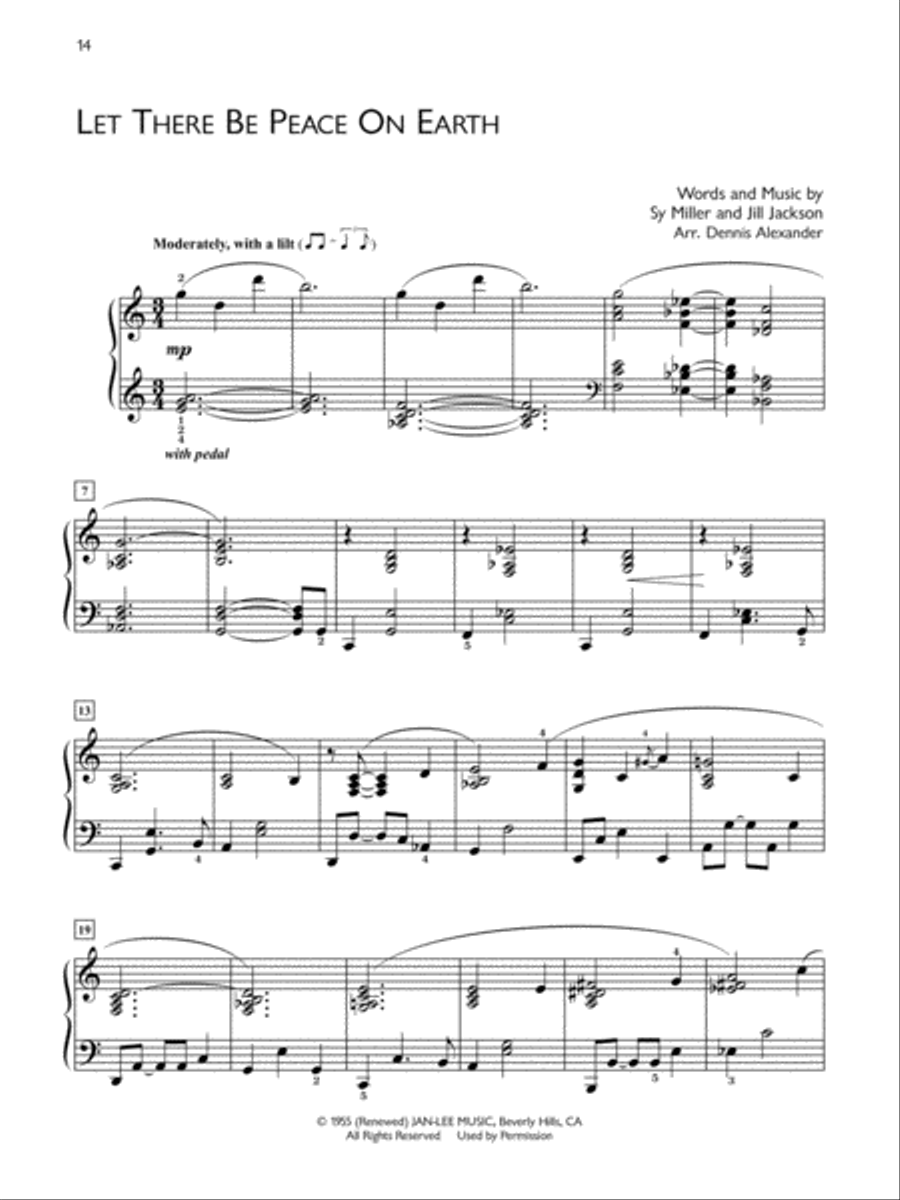 Popular Performer -- A Christmas Just for You Piano Solo scores gallery preview page 4