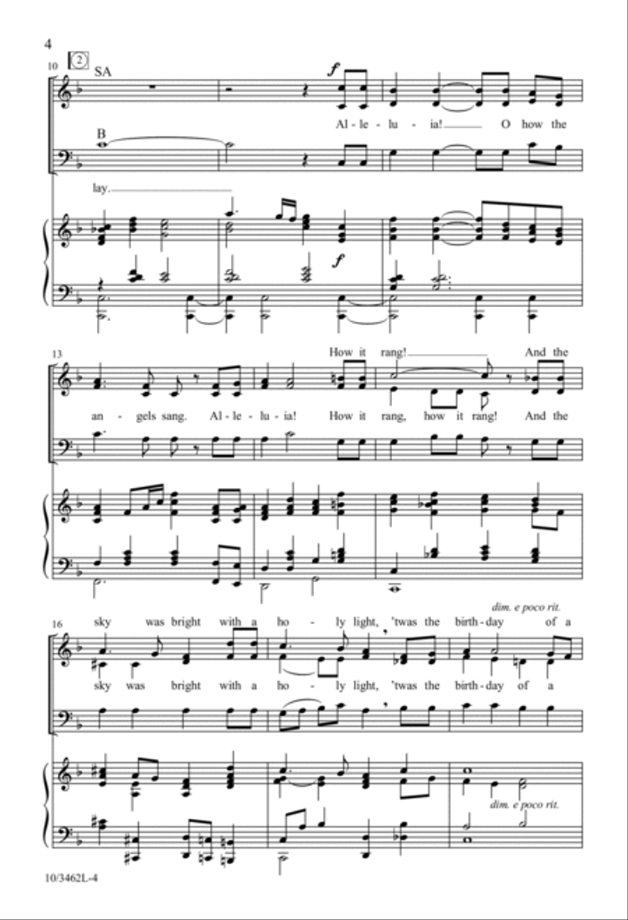 The Birthday of a King The Birthday of a King 3-Part scores gallery preview page 4