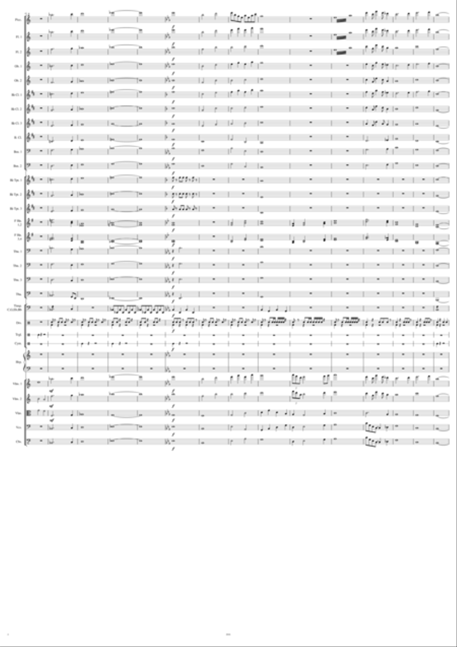 An Officer's Song An Officer's Song Full Orchestra scores gallery preview page 4