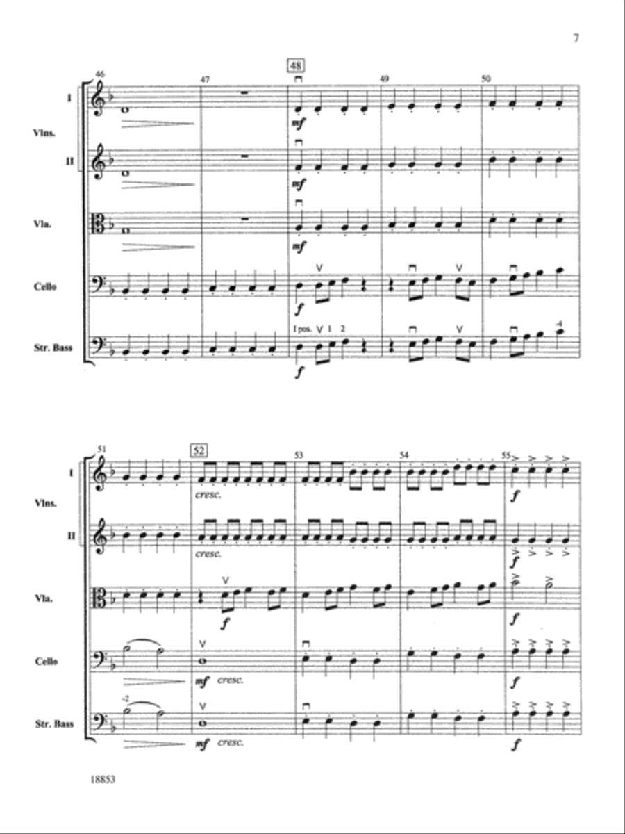 Gauntlet: Score String Orchestra scores gallery preview page 6