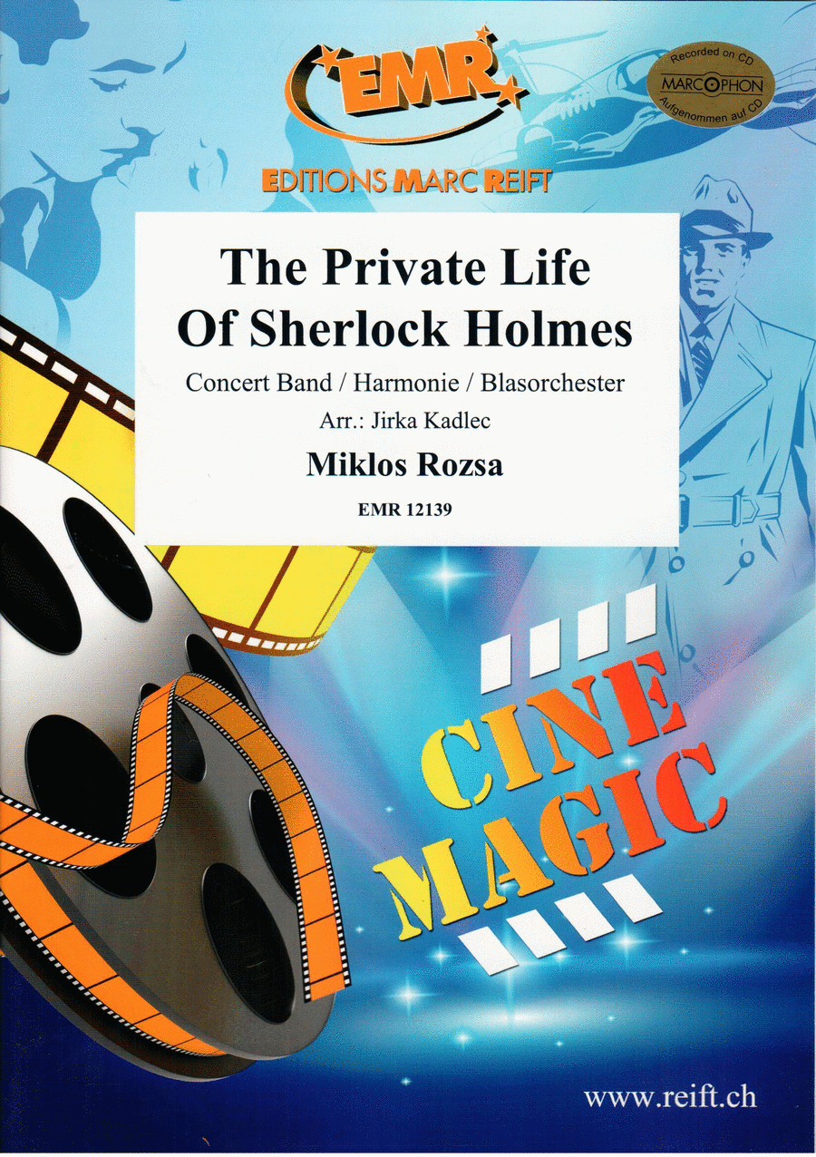 The Private Life Of Sherlock Holmes Concert Band scores gallery preview page 1
