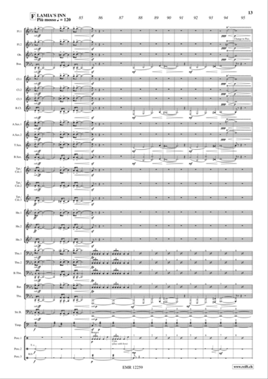Stardust Concert Band scores gallery preview page 13