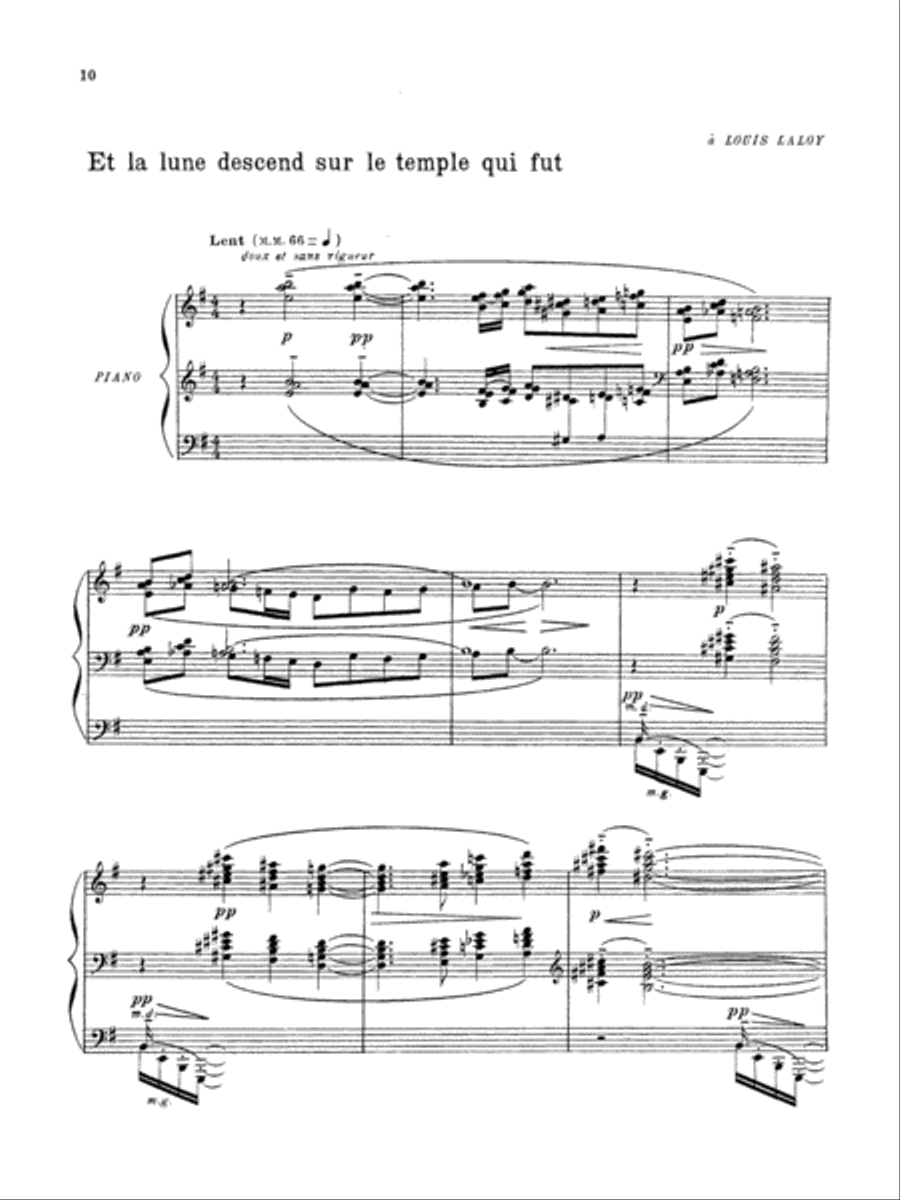 Debussy: Images (Volume II) Piano Solo scores gallery preview page 1