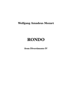 Rondo from Divertimento IV - W.A. Mozart