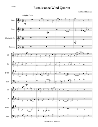 Renaissance Wind Quartet, Op. 6