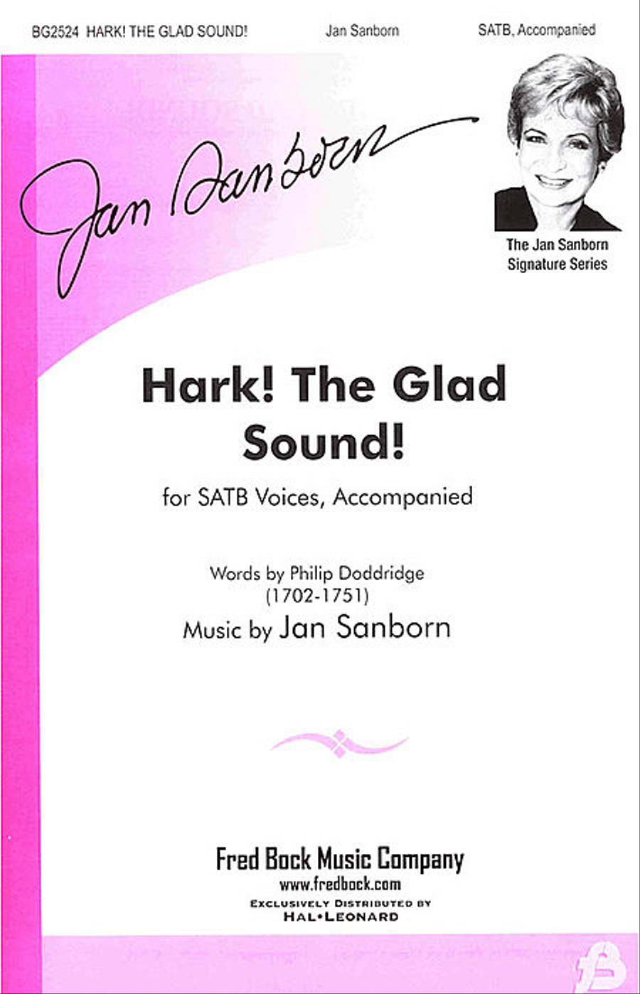 Hark! The Glad Sound! Choir scores gallery preview page 1