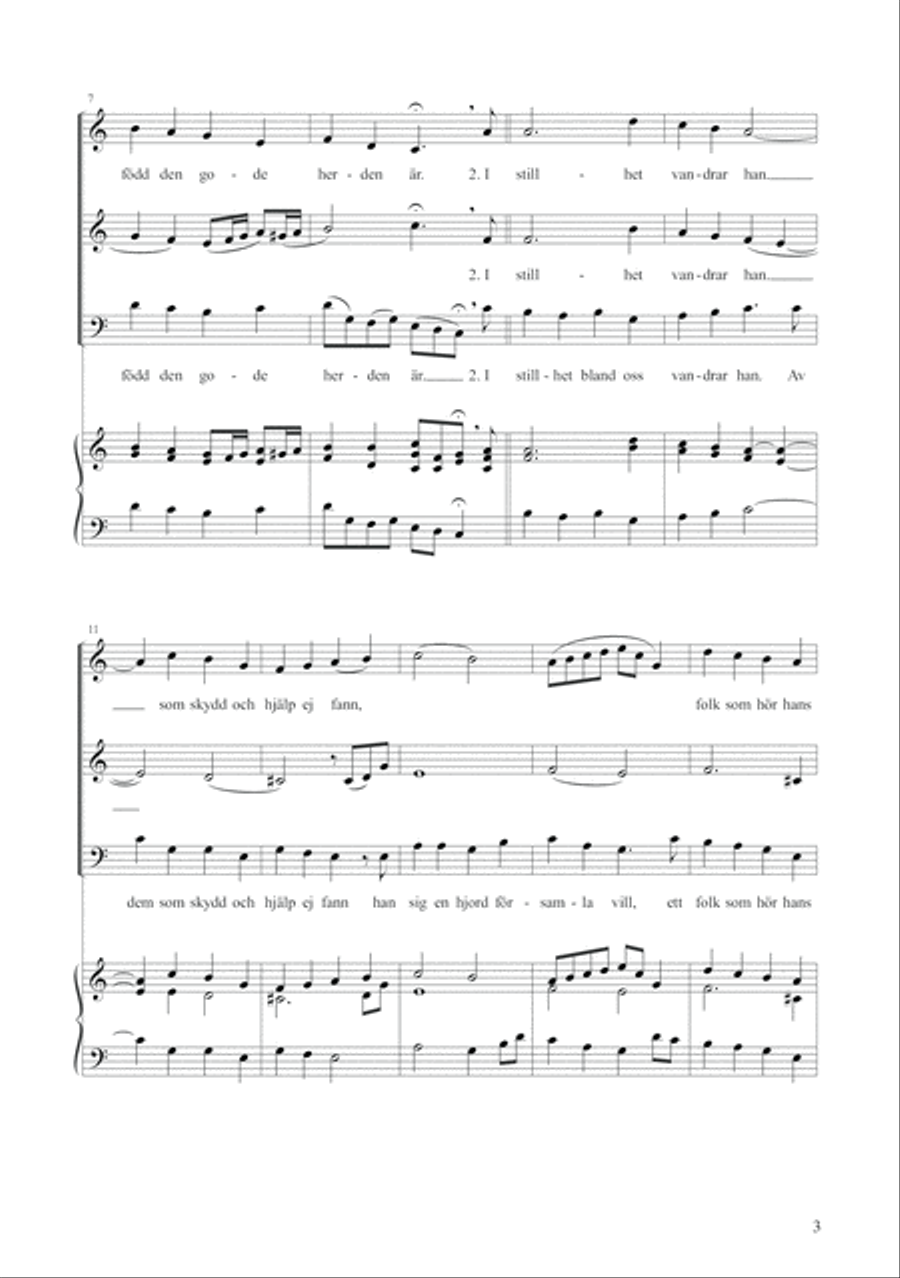Se natten flyr för dagens fröjd 3-Part scores gallery preview page 3