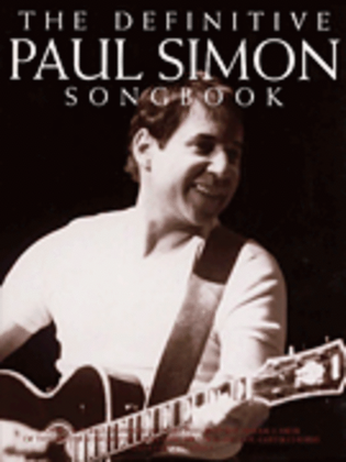 Book cover for The Definitive Paul Simon Songbook