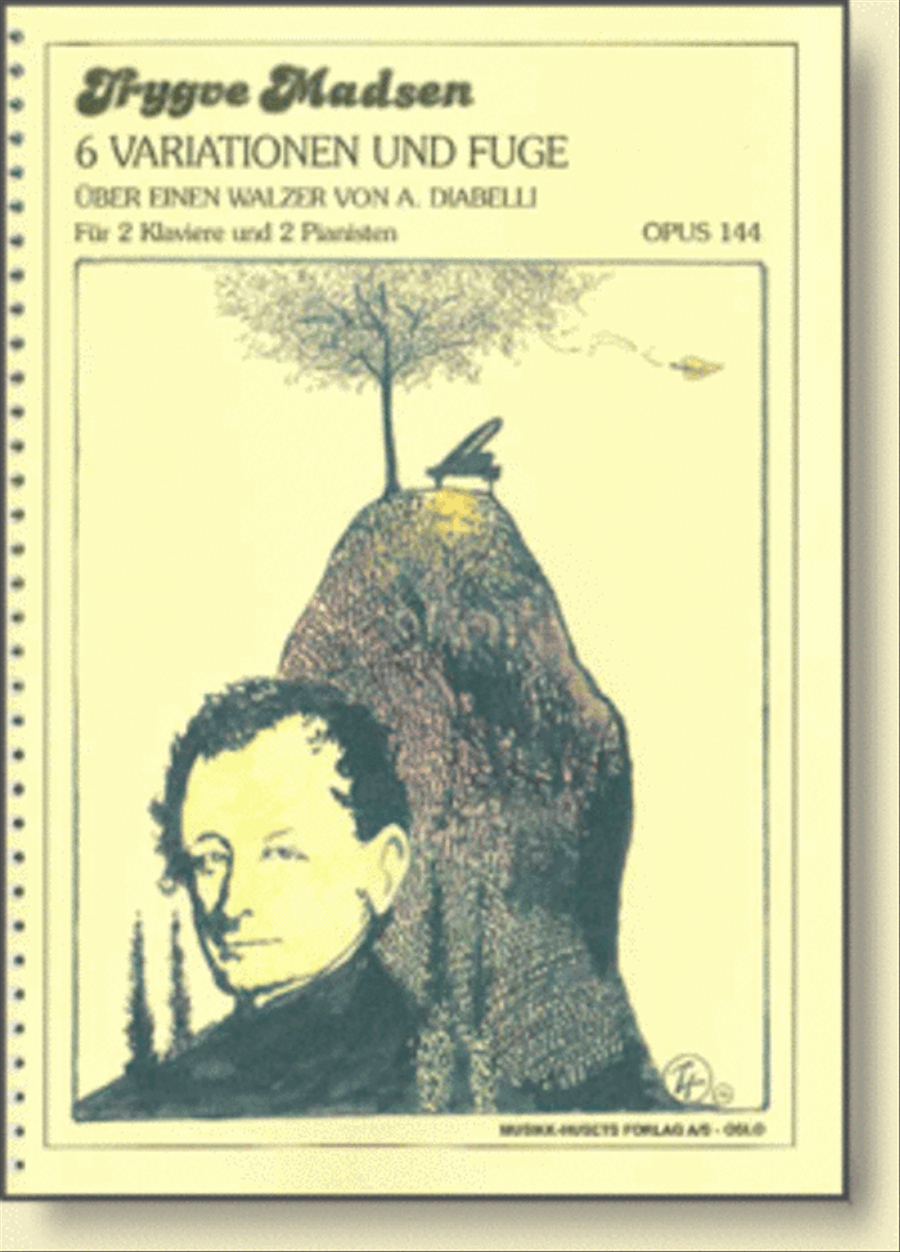 6 Variationen Und Fuge Uber Einen Walzer Von A. Diabelli Piano Duet scores gallery preview page 1