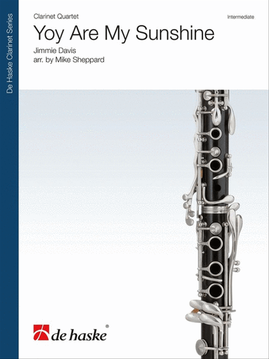 You Are My Sunshine Clarinet Quartet scores gallery preview page 1