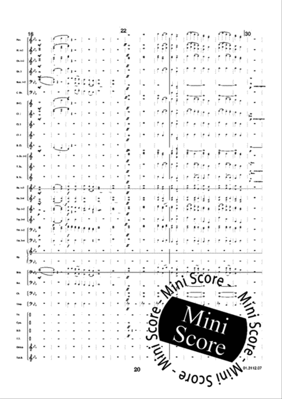 Baba Yaga/La Grande Porte de Kiev Concert Band scores gallery preview page 24