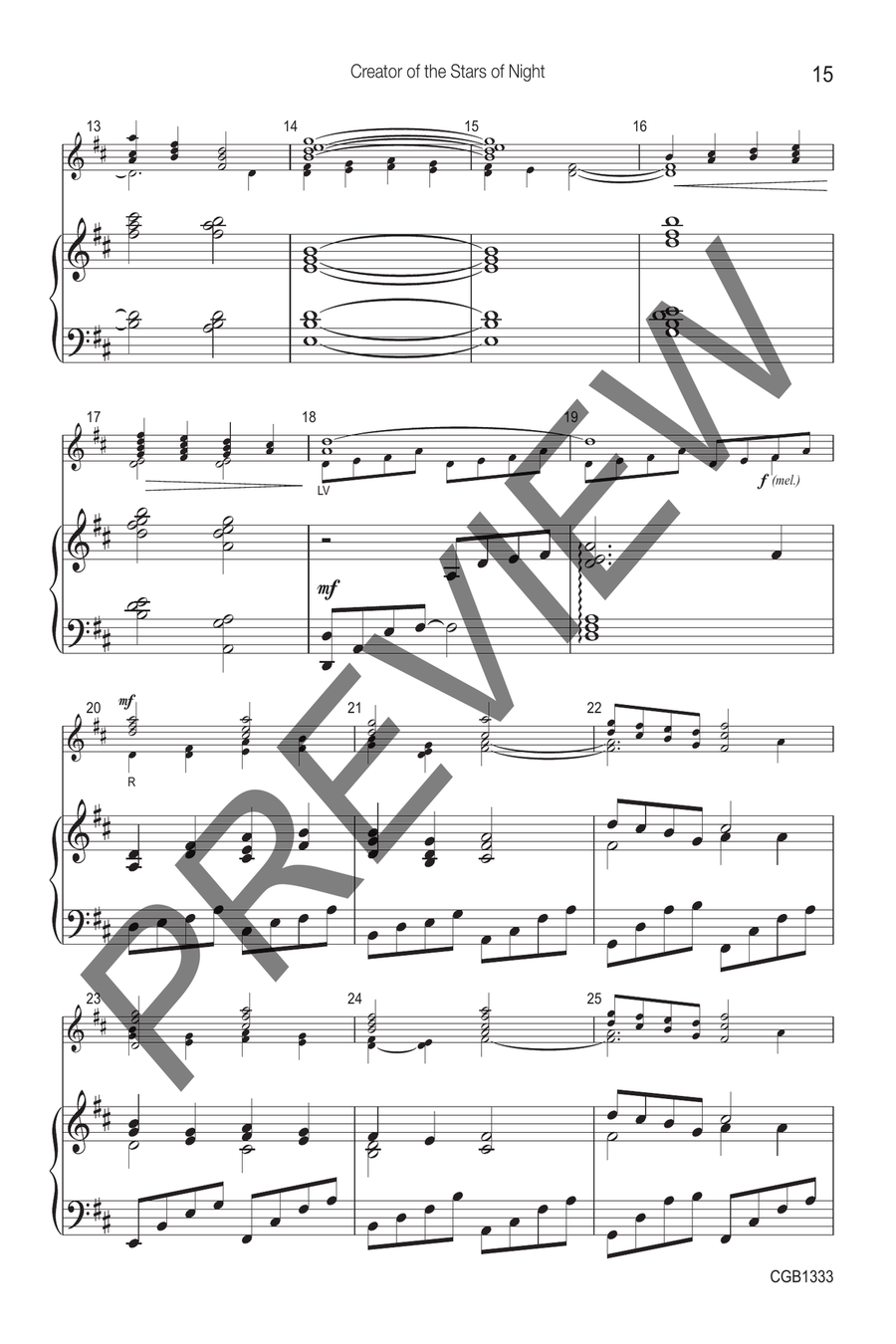 Prepare! The Lord Is Near Handbell Choir scores gallery preview page 7