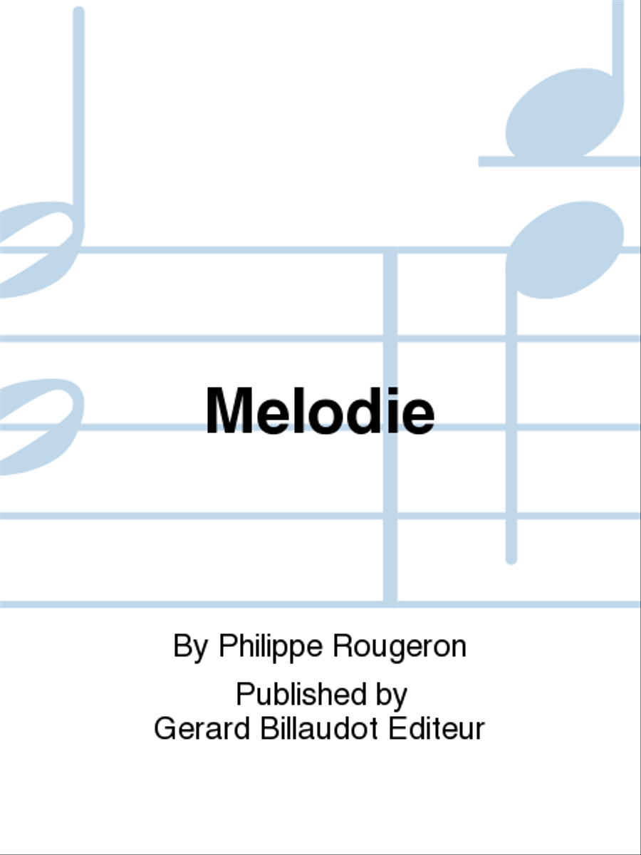 Melodie Melodie Chamber Music scores gallery preview page 1