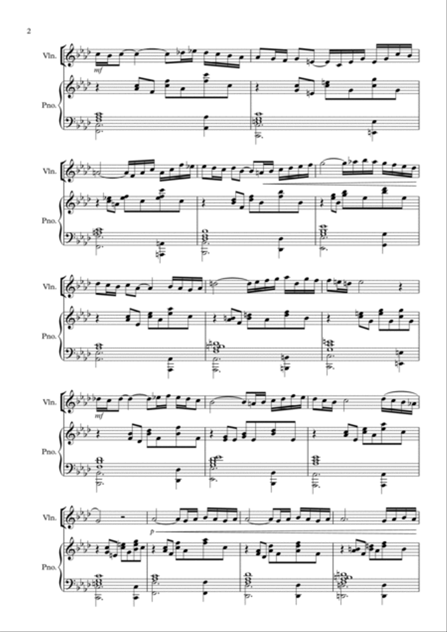 Concerto Pour Une Voix Violin Solo scores gallery preview page 2