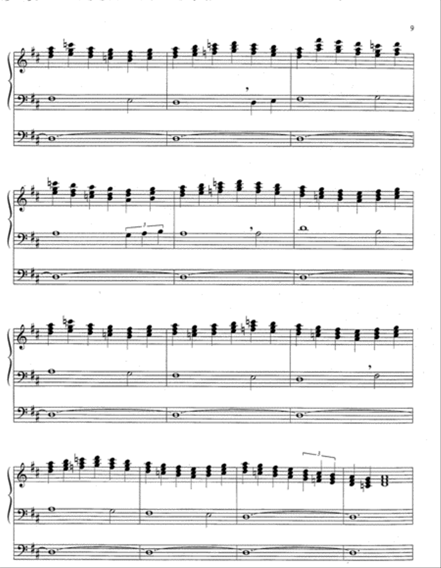 Prelude on St. Columba Organ scores gallery preview page 4