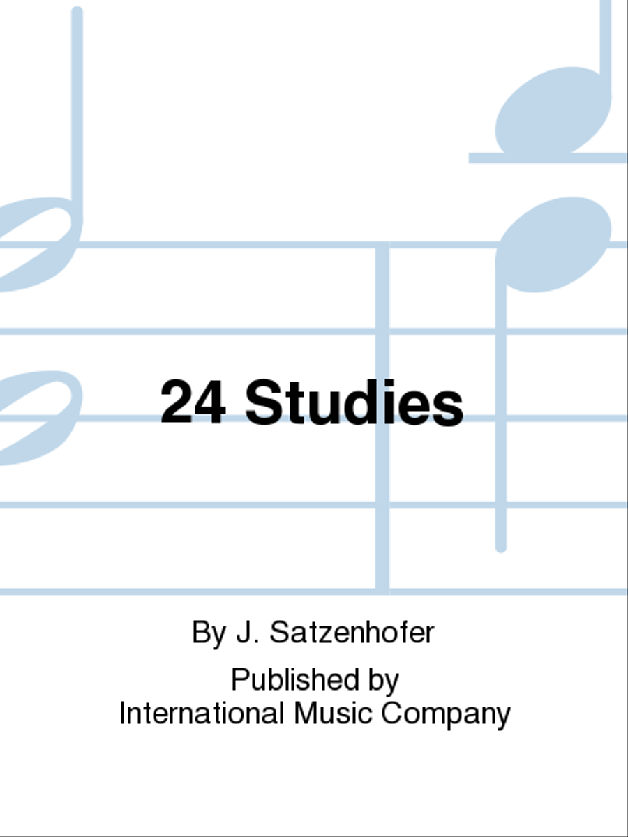 Book cover for 24 Studies