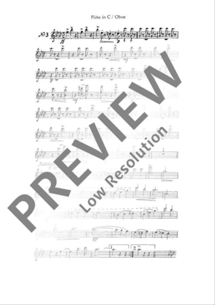 Mondnacht auf der Alster Concert Band scores gallery preview page 19