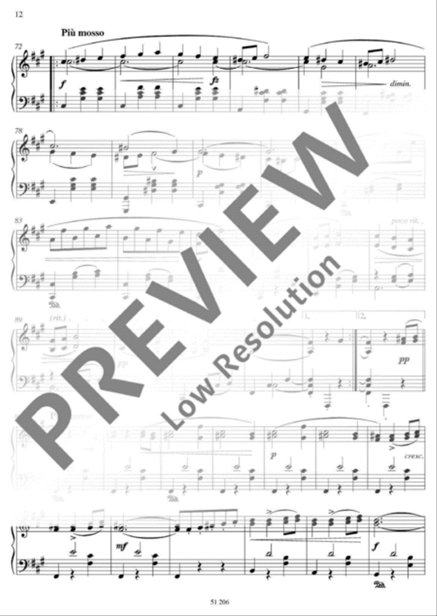 Waltzes and Mazurkas Piano Solo scores gallery preview page 12