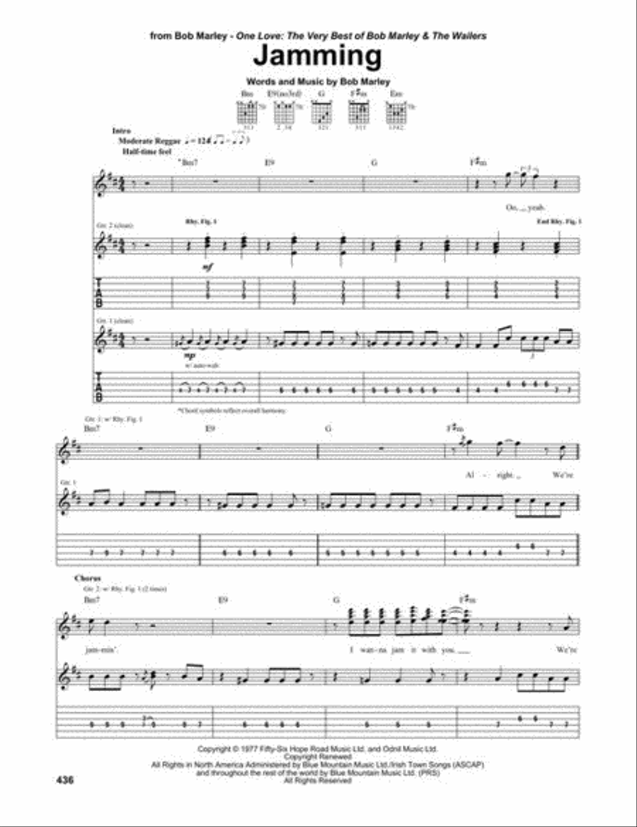 Guitar Tab White Pages - Volume 4 Electric Guitar scores gallery preview page 8