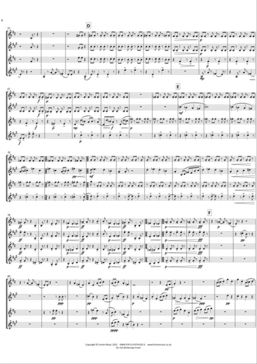 Medieval Suite Set of Parts scores gallery preview page 4