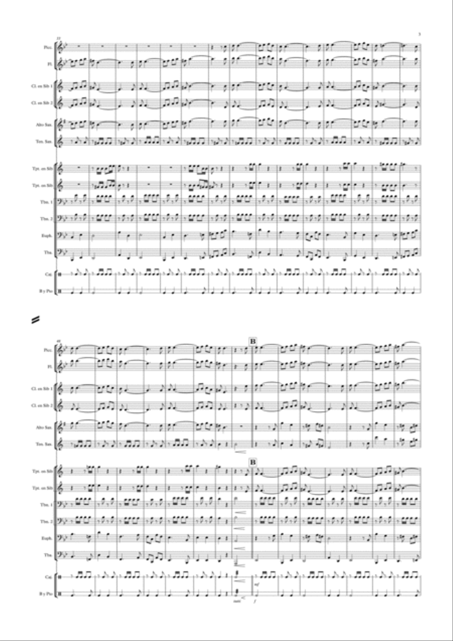 Pepe Requena Pepe Requena Marching Band scores gallery preview page 3