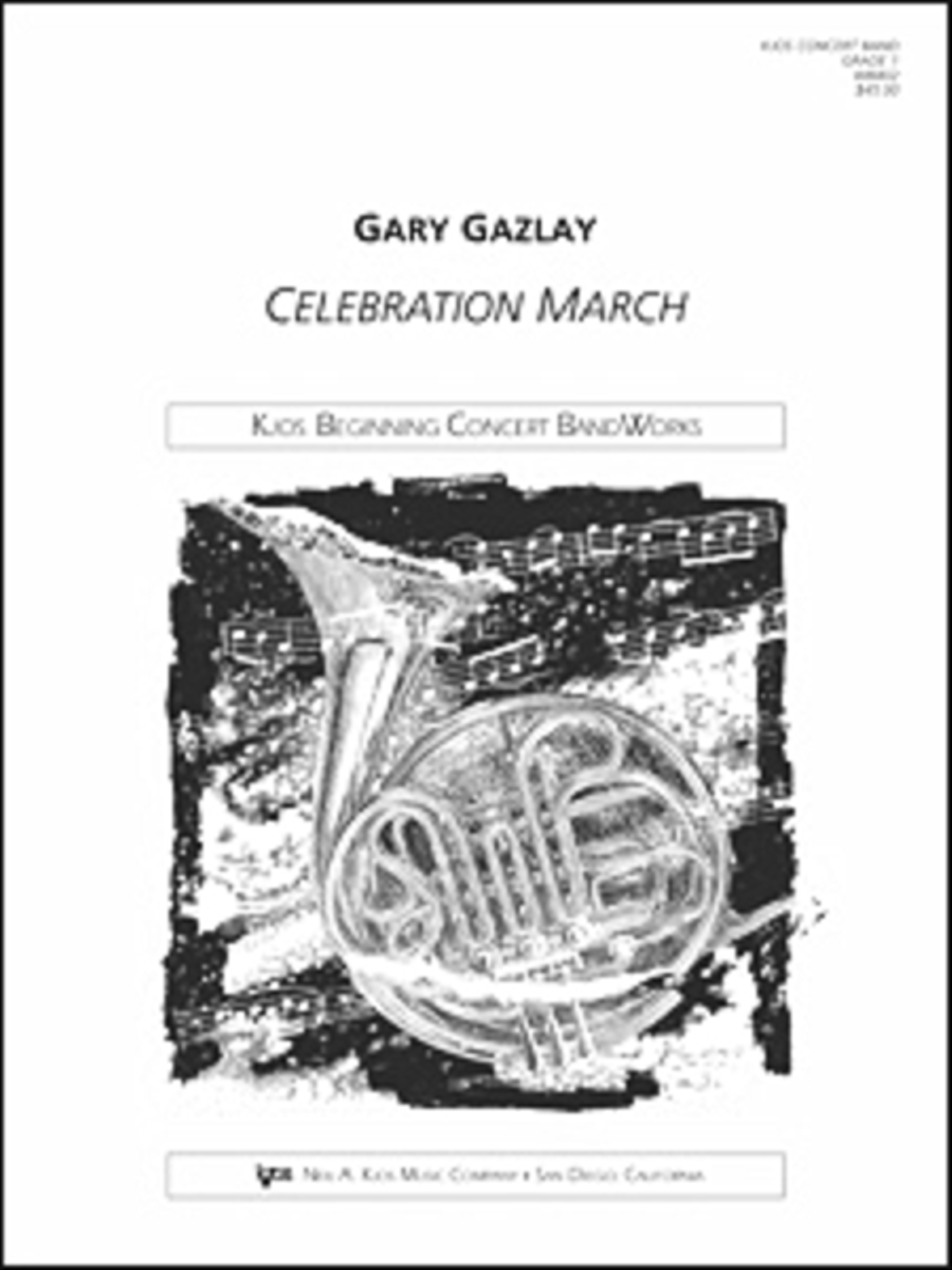 Celebration March - Score Concert Band scores gallery preview page 1