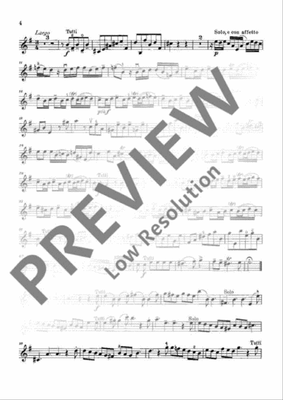 Concerto Violin scores gallery preview page 20
