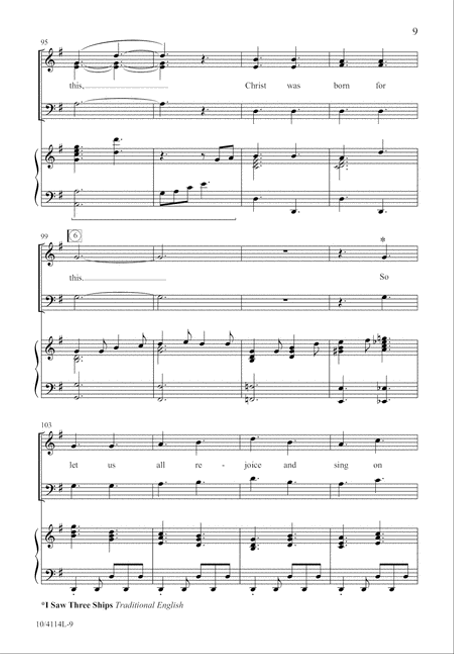 Christmas Day in the Morning 3-Part scores gallery preview page 9