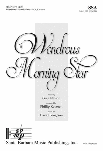 Wondrous Morning Star - SSA Octavo image number null