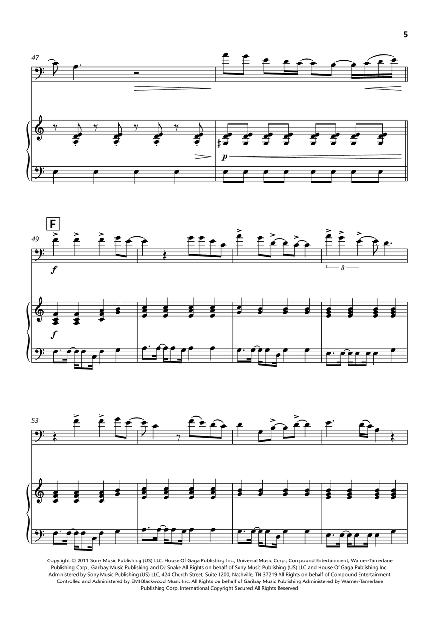 Bloody Mary Chamber Music scores gallery preview page 5