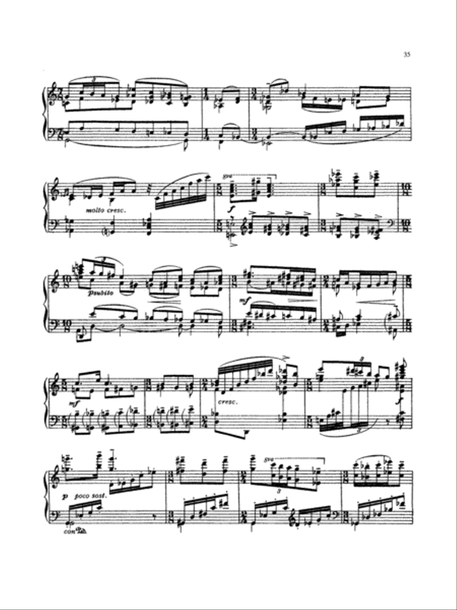 Scott: Selected Piano Works Piano Solo scores gallery preview page 4
