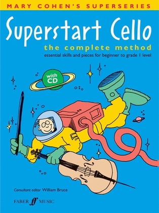 Book cover for Superstart Cello Book/CD