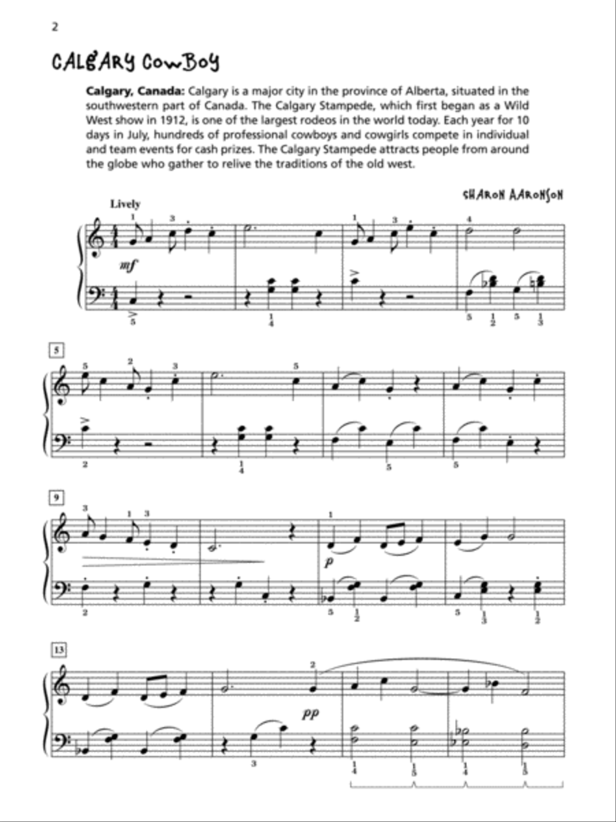 Keys to the Cities Easy Piano scores gallery preview page 2