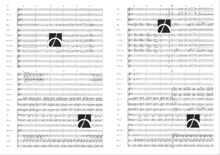 Majestic Fountain Majestic Fountain Concert Band scores gallery preview page 4