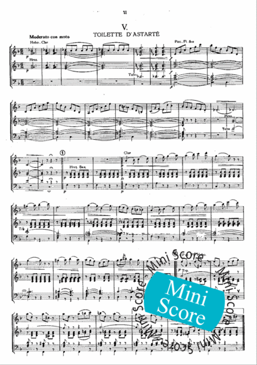 Faust Ballet Concert Band scores gallery preview page 15