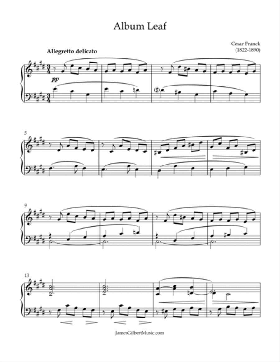 Album Leaf Album Leaf Piano Method scores gallery preview page 2