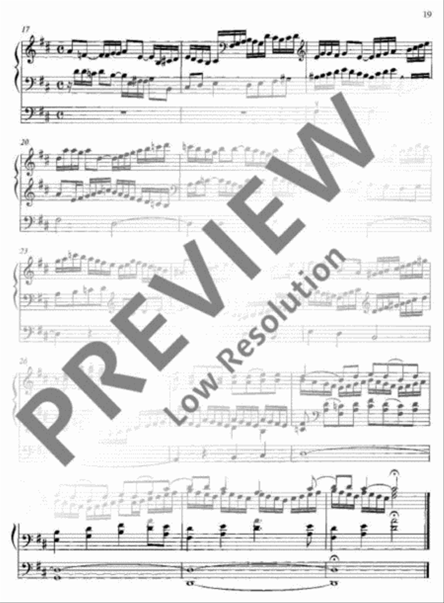 Six Organ Chorales Organ scores gallery preview page 20