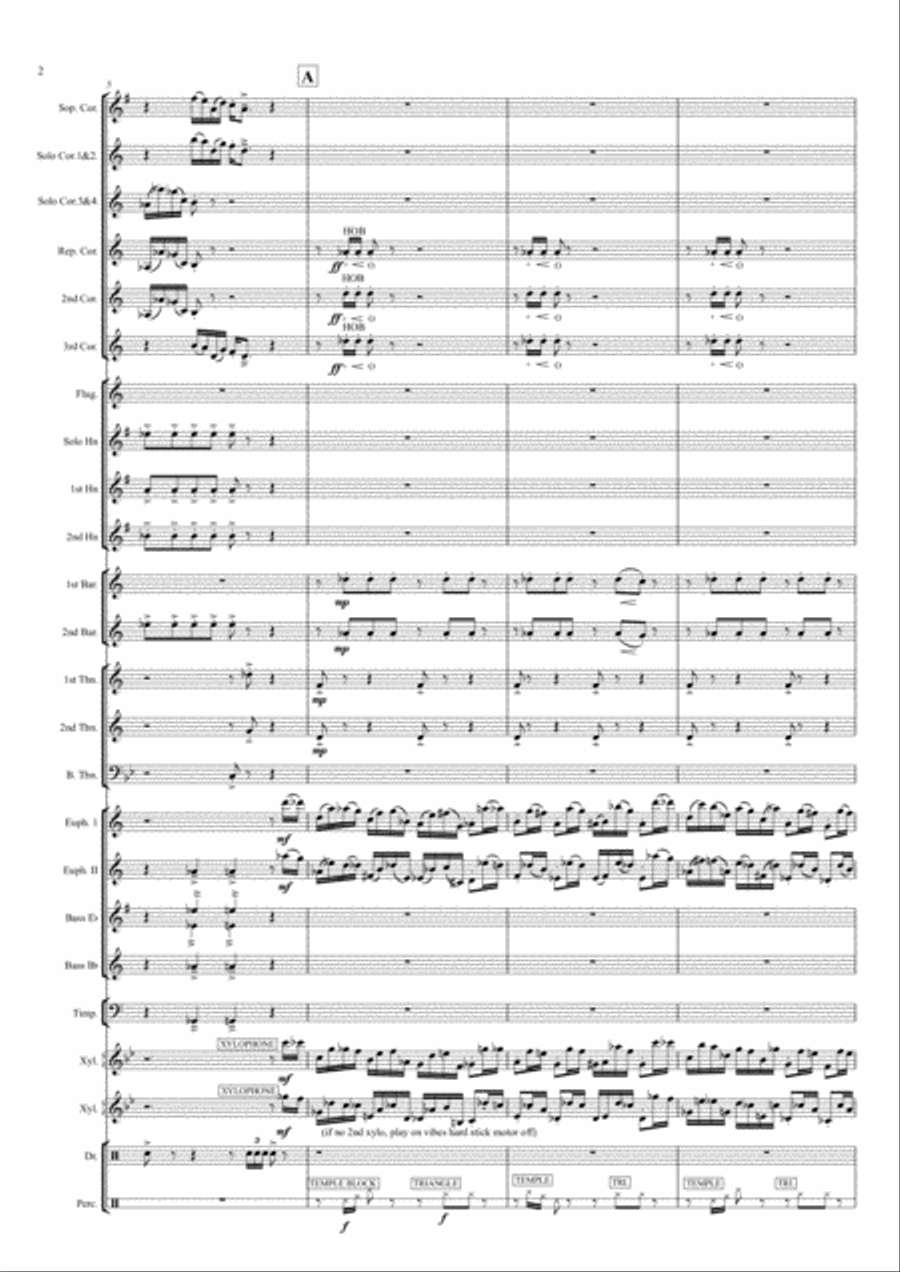 Serge's Circus Brass Ensemble scores gallery preview page 2