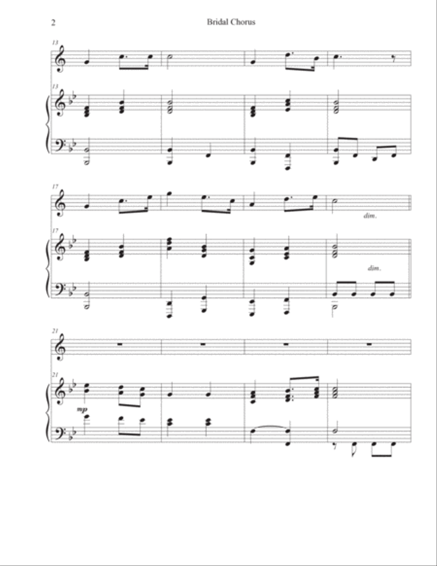 The Wedding Trumpet (Volume 1) Trumpet Solo scores gallery preview page 3