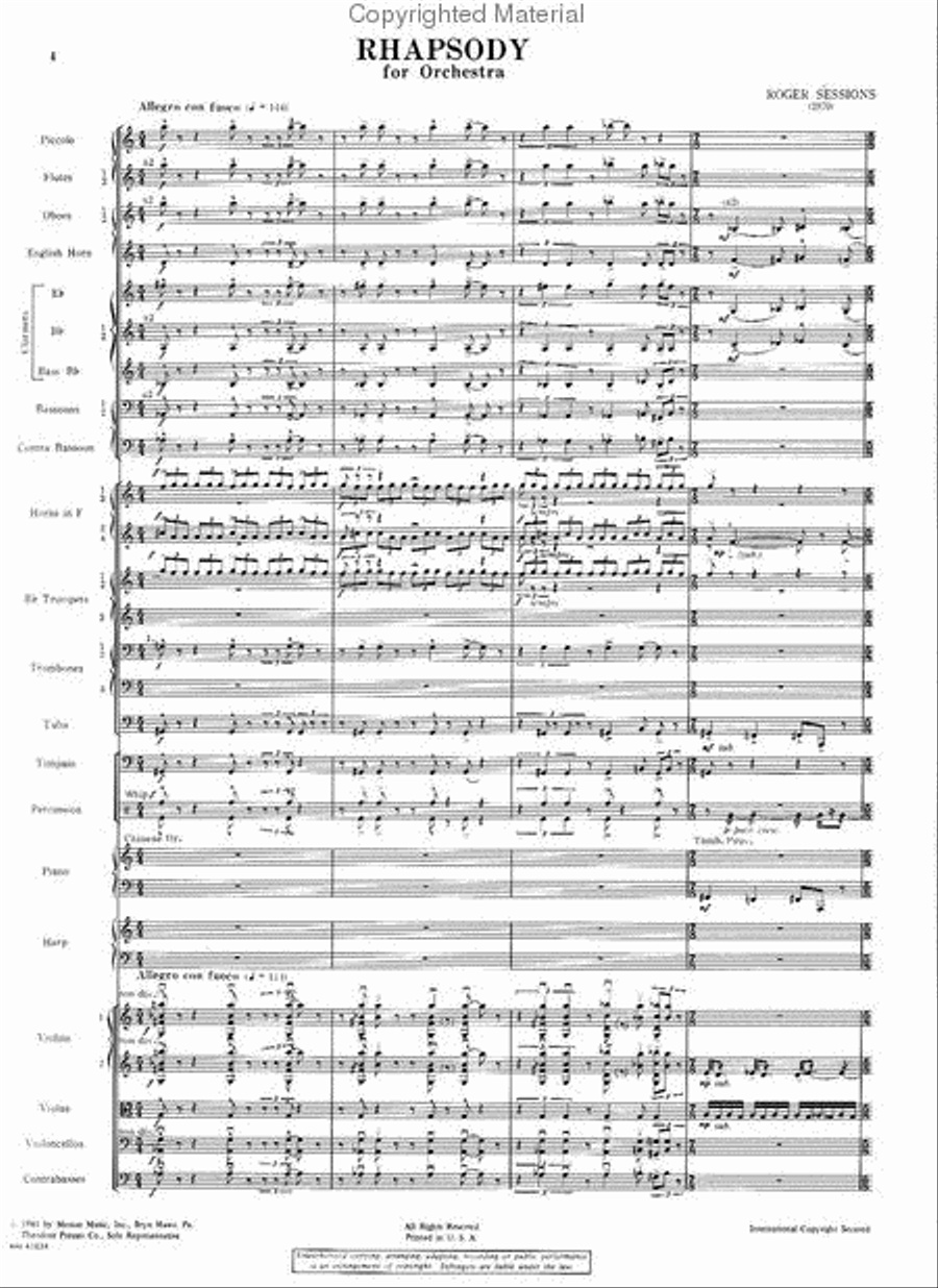 Rhapsody Orchestra scores gallery preview page 2