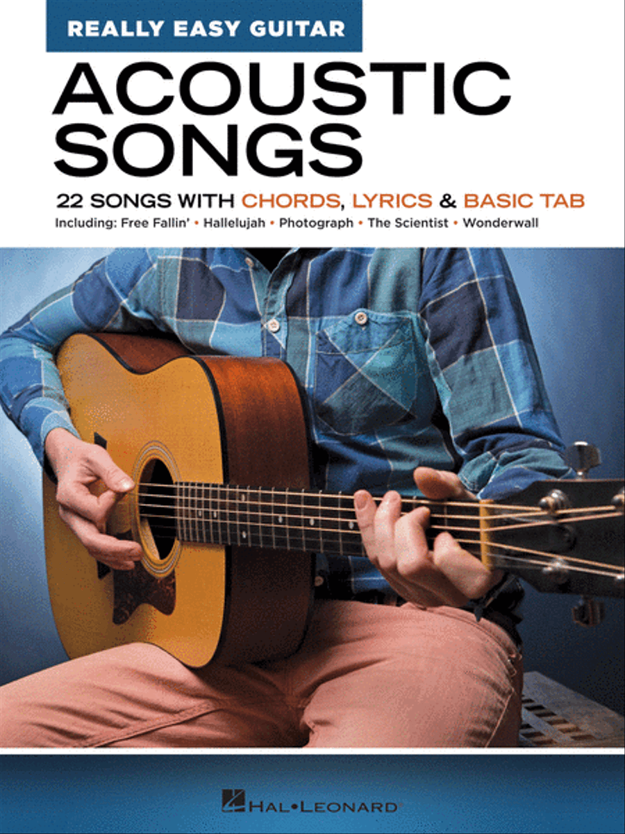 Acoustic Songs – Really Easy Guitar Series Acoustic Guitar scores gallery preview page 1