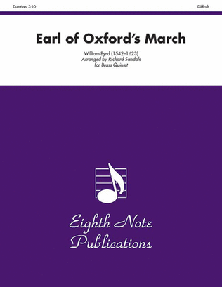 Book cover for Earl of Oxford's March