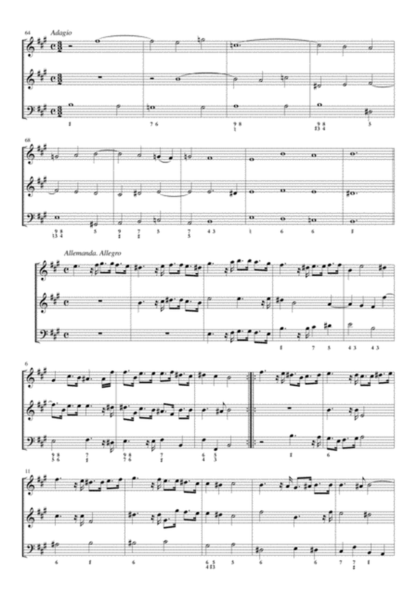 Corelli, Sonata op.4 n.6 in E major