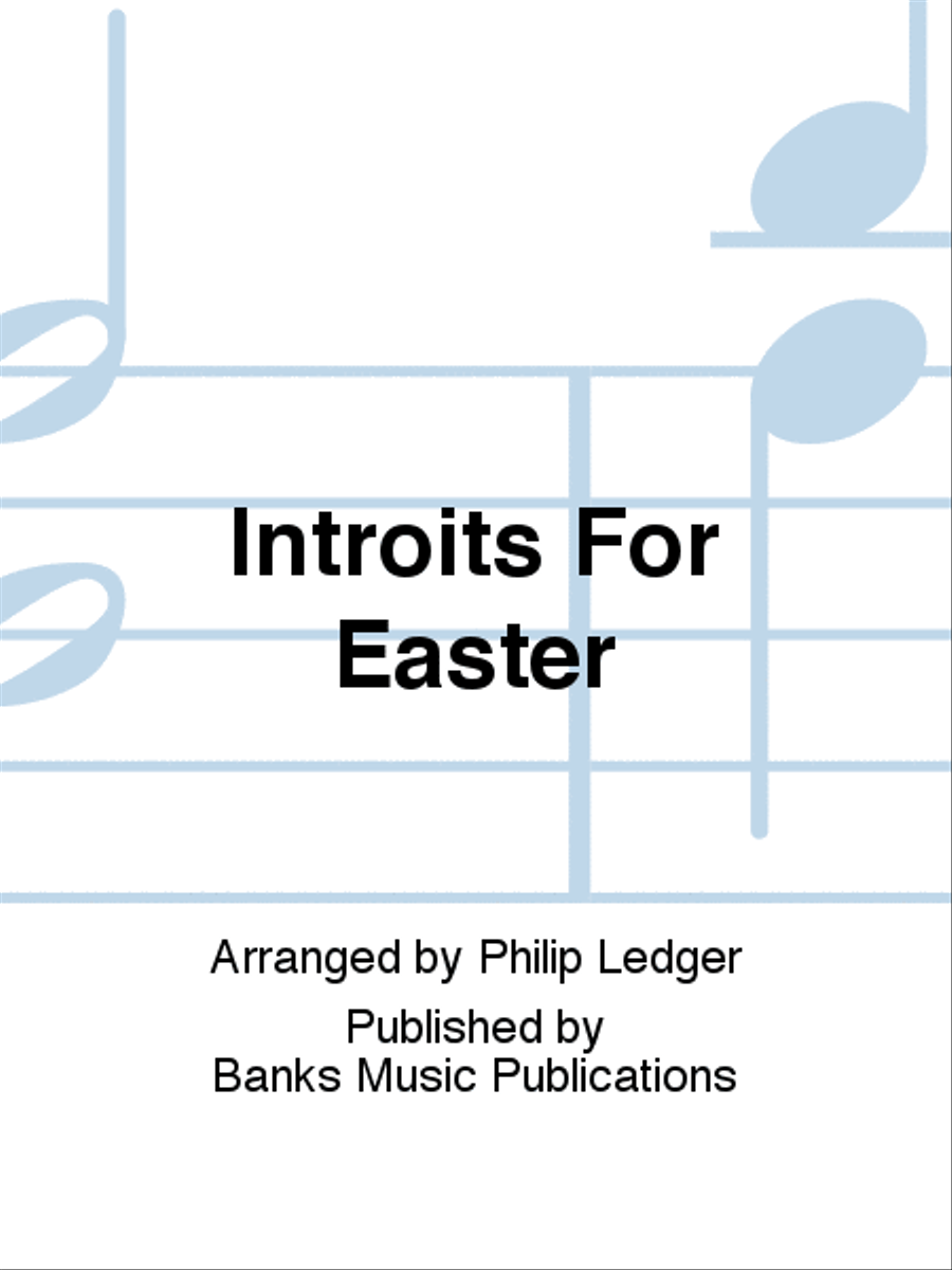 Introits For Easter SSA scores gallery preview page 1