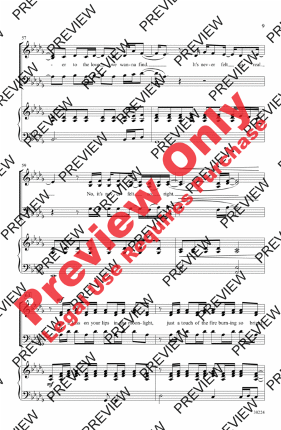 I Run to You: The Hits of Lady Antebellum 3-Part scores gallery preview page 9