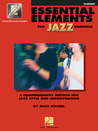 Book cover for Essential Elements for Jazz Ensemble – Clarinet