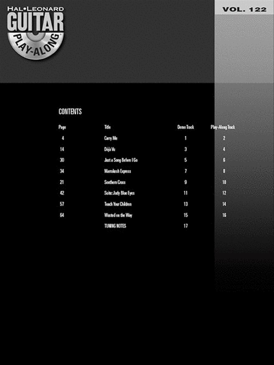 Crosby, Stills & Nash Guitar Tablature scores gallery preview page 2